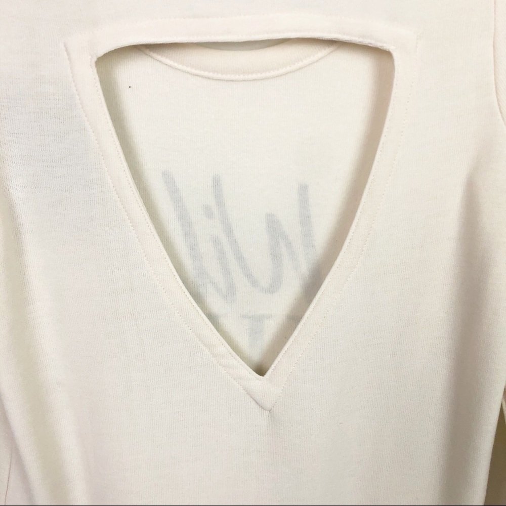 Chaser Wild Child Knit Open Back Pullover Top - Picture 8 of 9